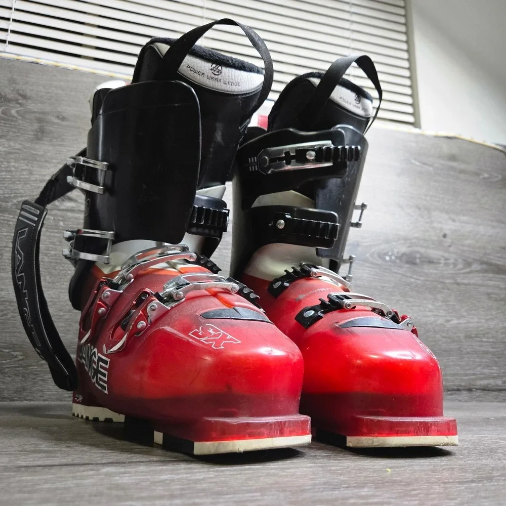 Lange SX 100 Alpine Ski Boots – Red/Black 27.5 LANGÉ